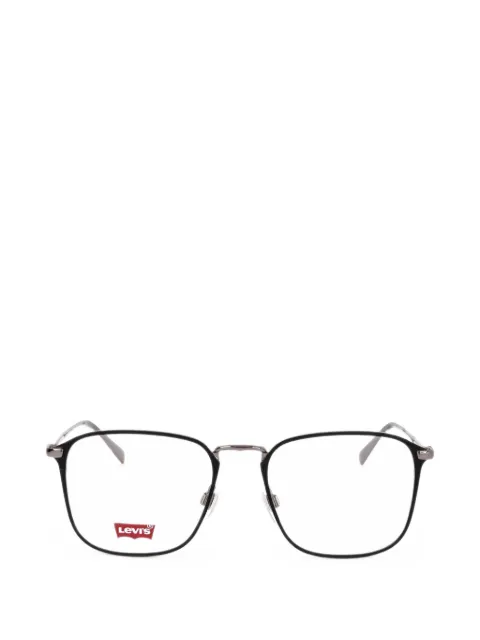 Levi's matte-finish geometric-frame glasses