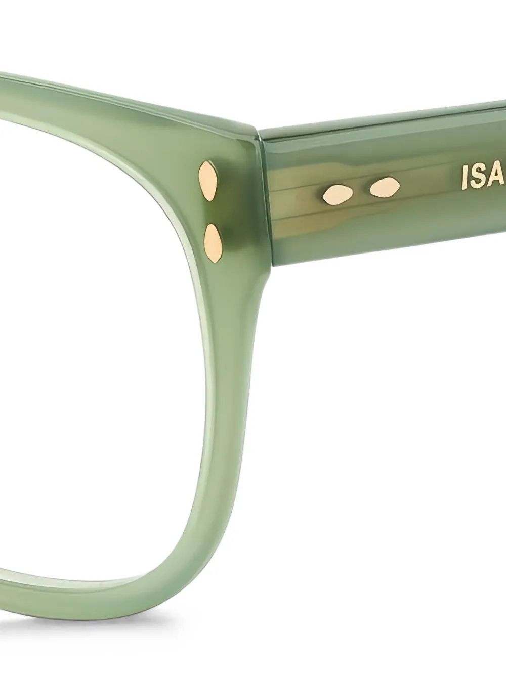 Isabel Marant Eyewear Bril met vierkant montuur Groen