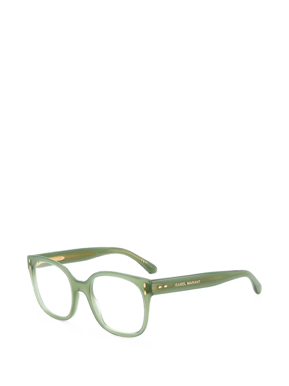 Isabel Marant Eyewear Bril met vierkant montuur Groen