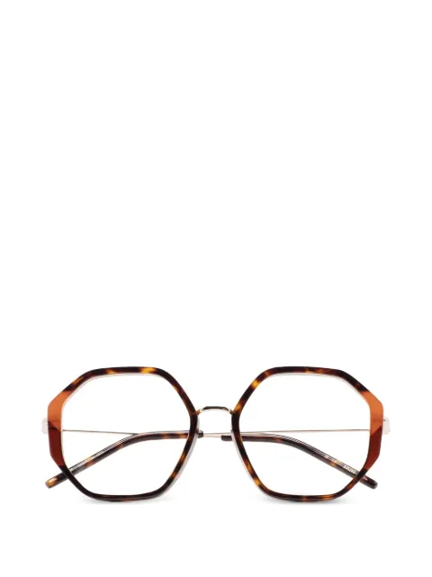 Kaleos Welch geometric-frame glasses