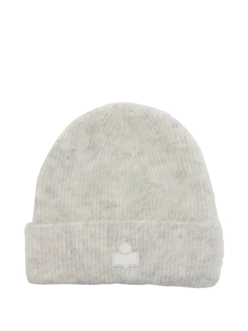 ISABEL MARANT Peeta logo-patch beanie hat · OS