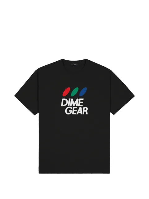 dime logo-print cotton T-shirt
