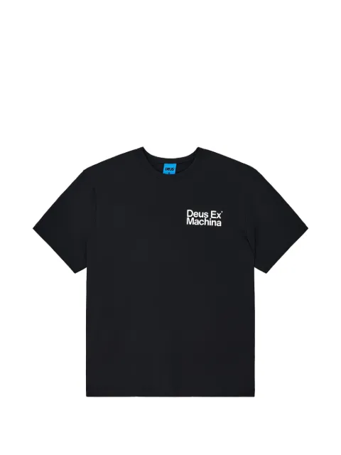 Deus Ex Machina camiseta de algodón con logo estampado