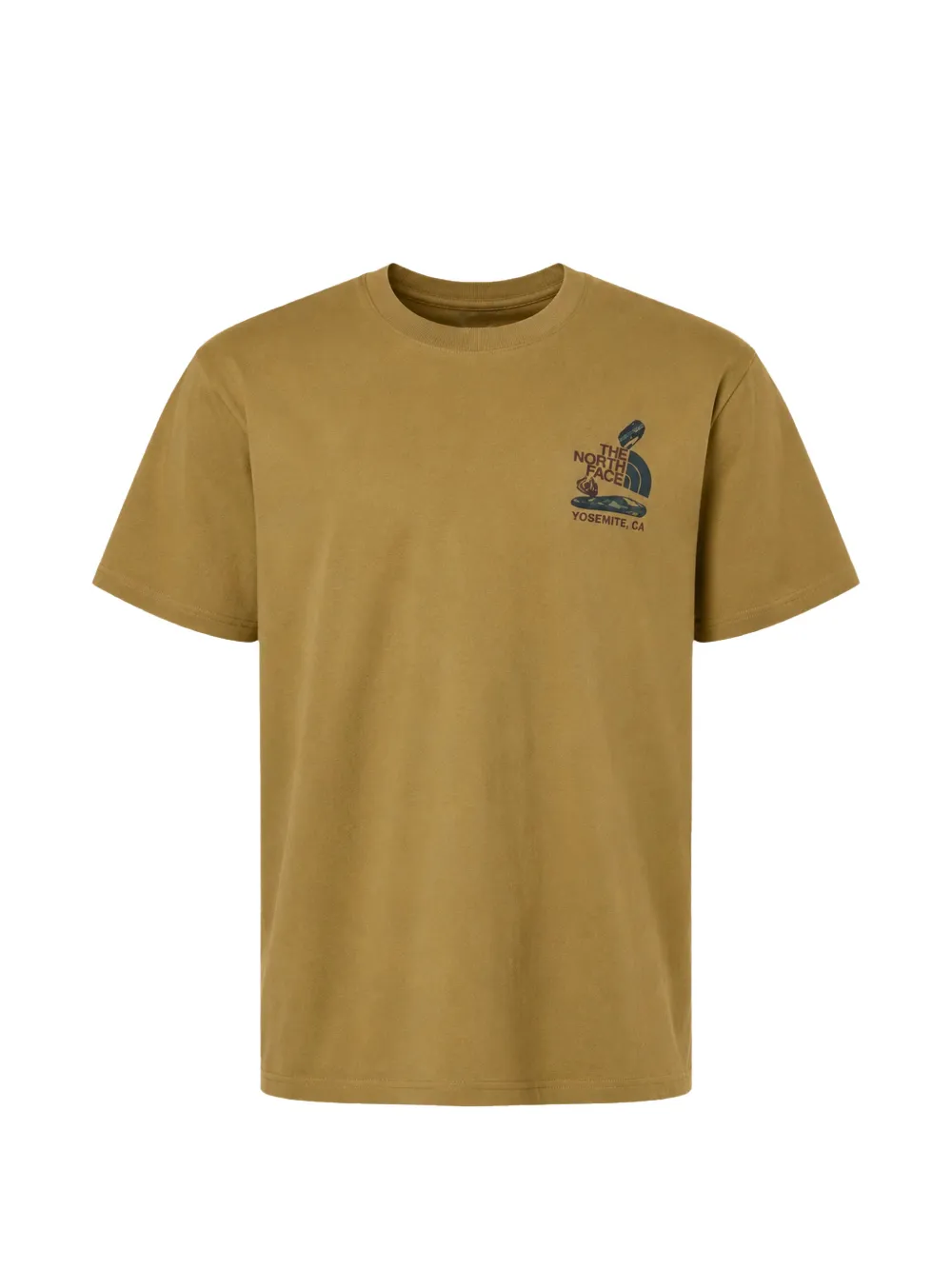 The North Face Stones graphic-print T-shirt - Marrone
