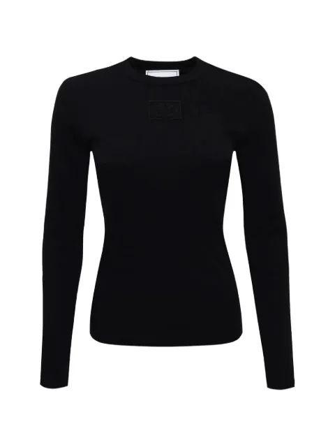 Iceberg logo-patch long-sleeve T-shirt