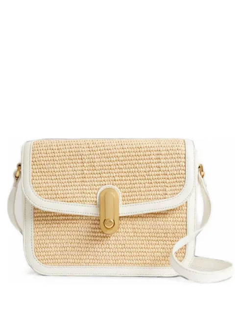 Ted Baker large Kkassia woven-design leather-trim belt bag