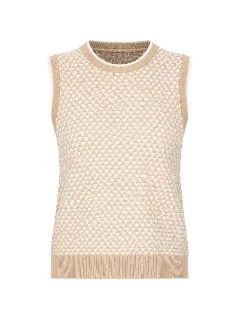 Varley Jenson geometric-knit sweater