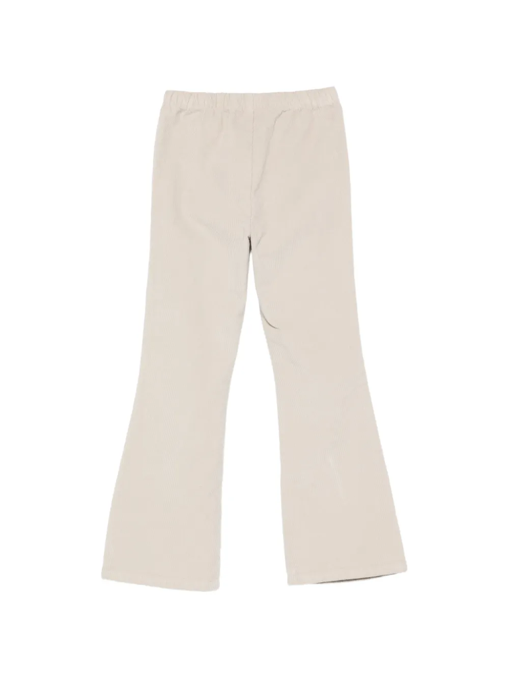 Il Gufo corduroy flared trousers Beige