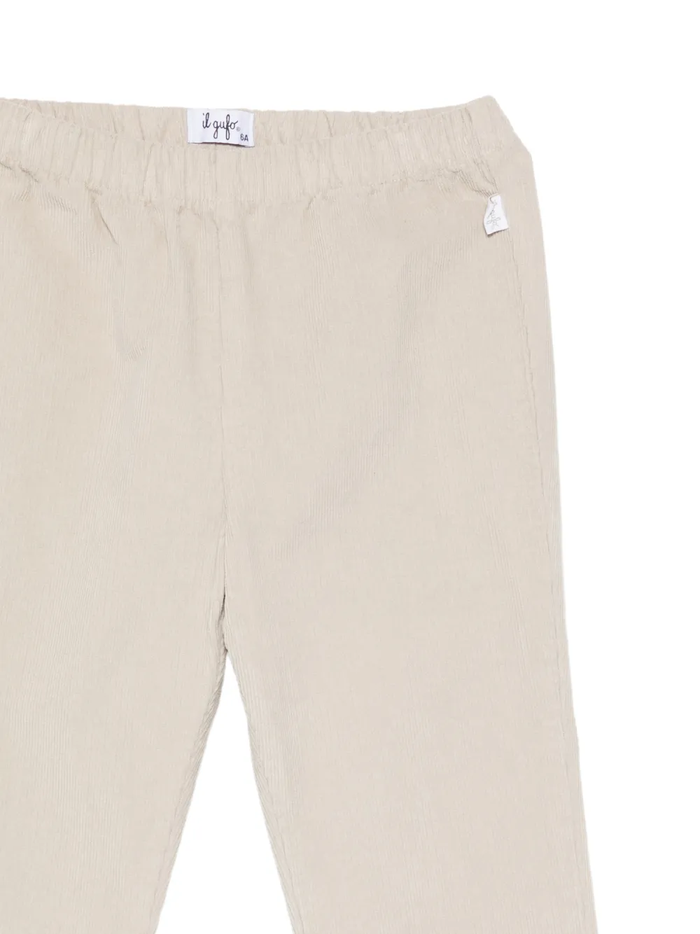 Il Gufo corduroy flared trousers Beige