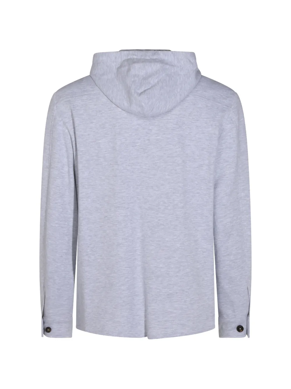 Eleventy hooded chest-pocket jacket Grijs
