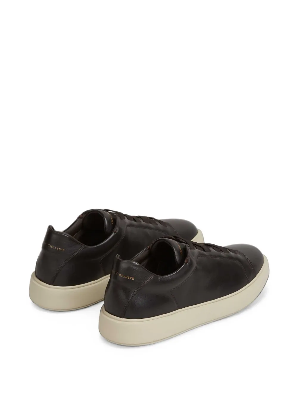 Officine Creative leather lace-up sneakers Bruin