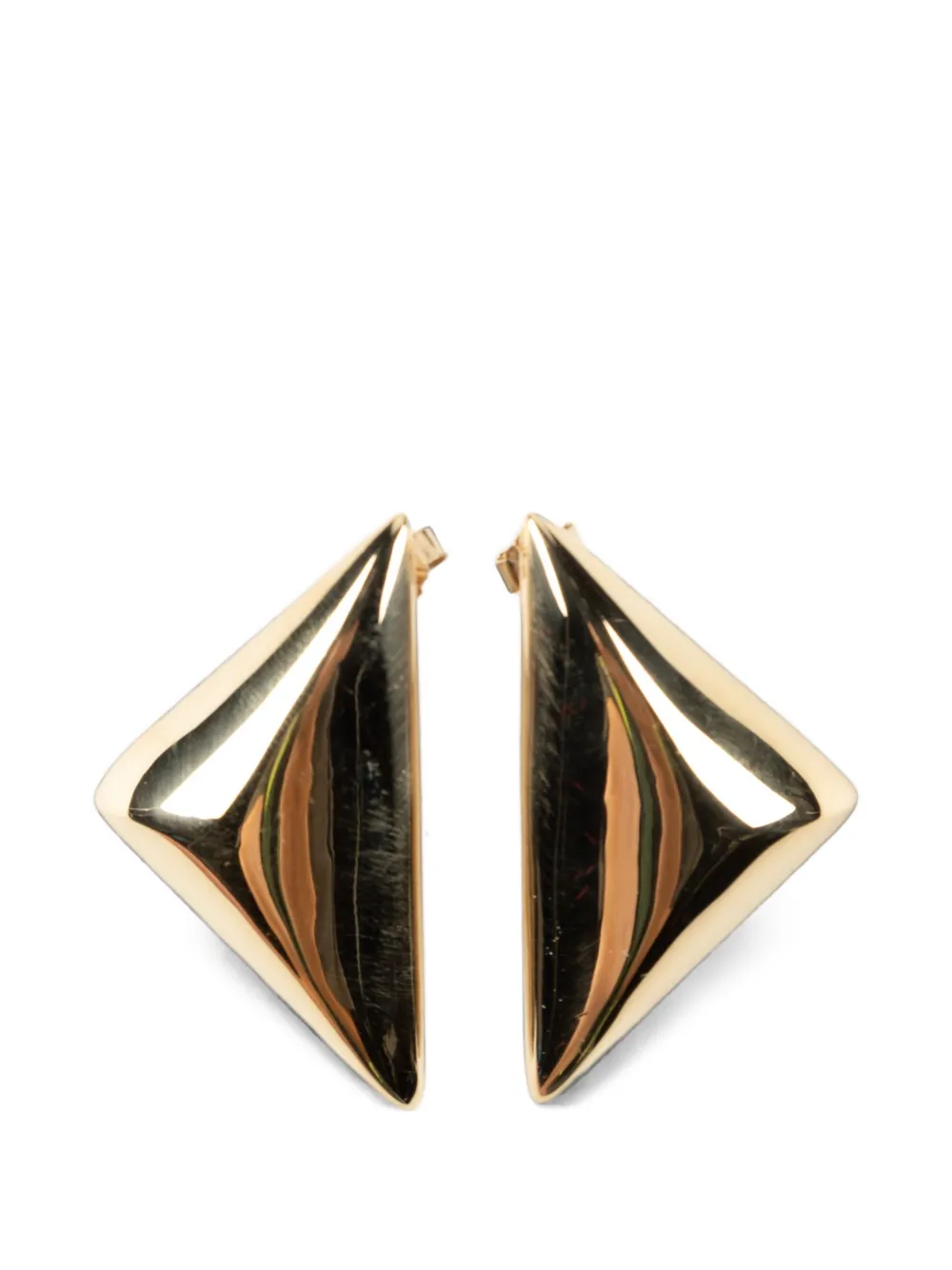 Magda Butrym triangular stud earrings - Oro