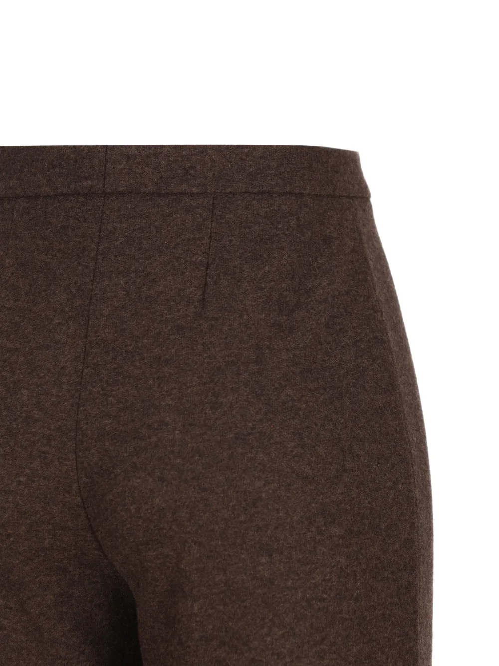 Loro Piana Robin Tailored Trousers in Brown, view 4