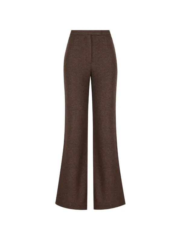 Loro Piana Robin Tailored Trousers in Brown