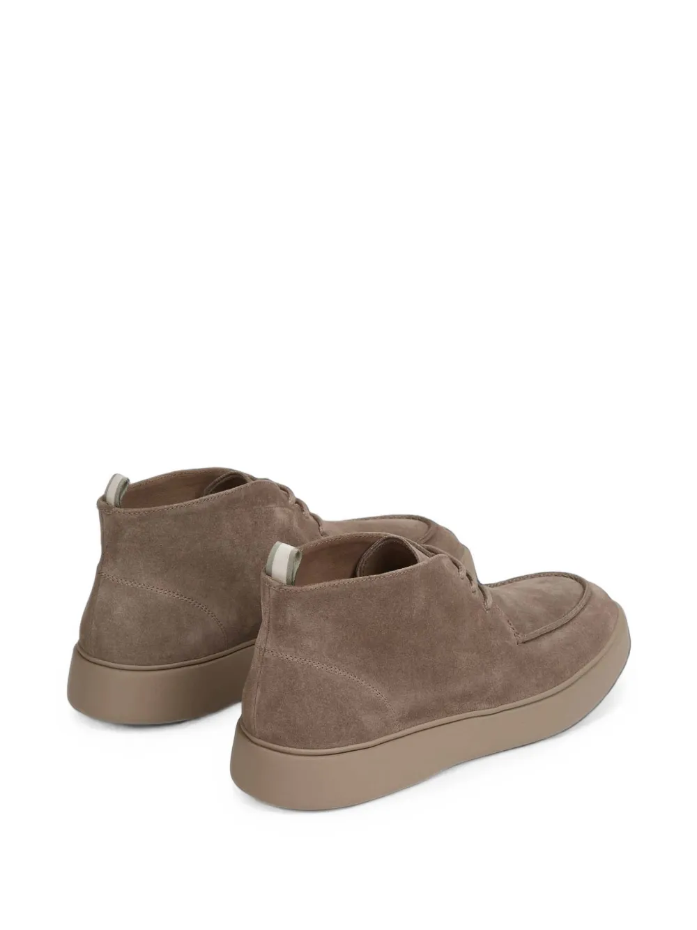 Officine Creative Frame 002 apron-toe boots Beige