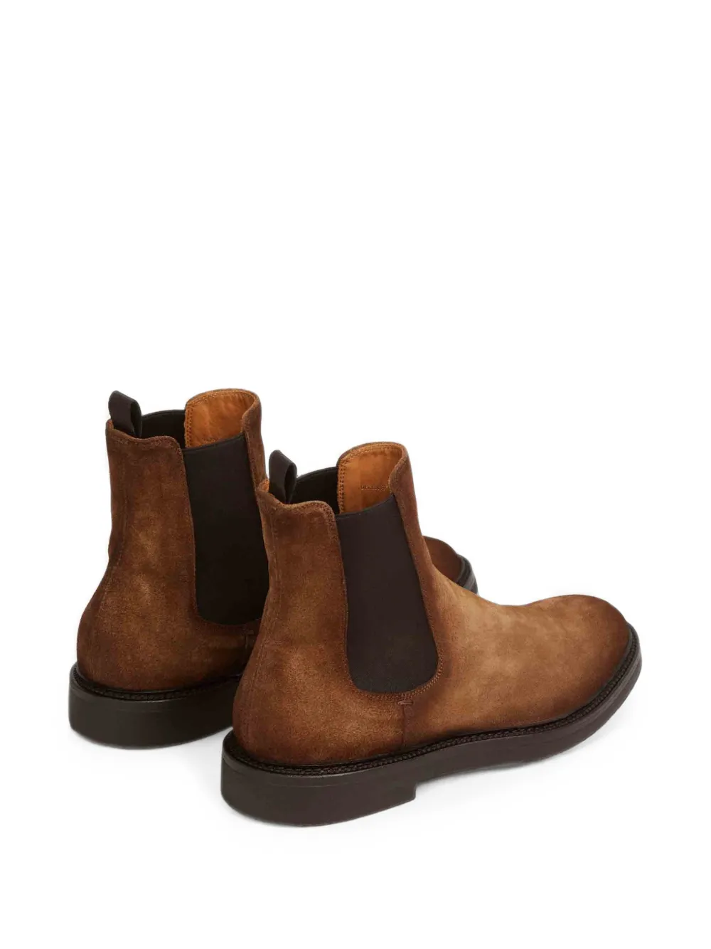 Officine Creative suede Chelsea boots Bruin