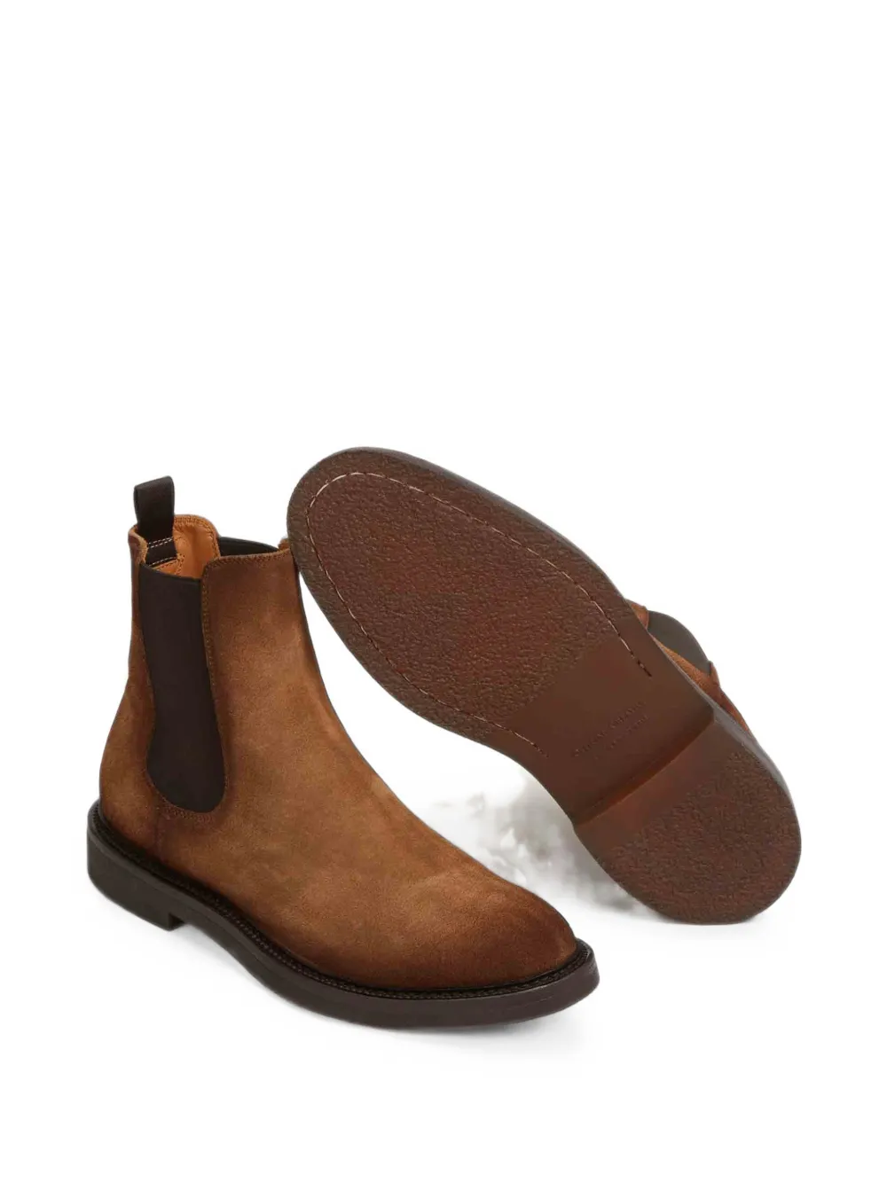 Officine Creative suede Chelsea boots Bruin