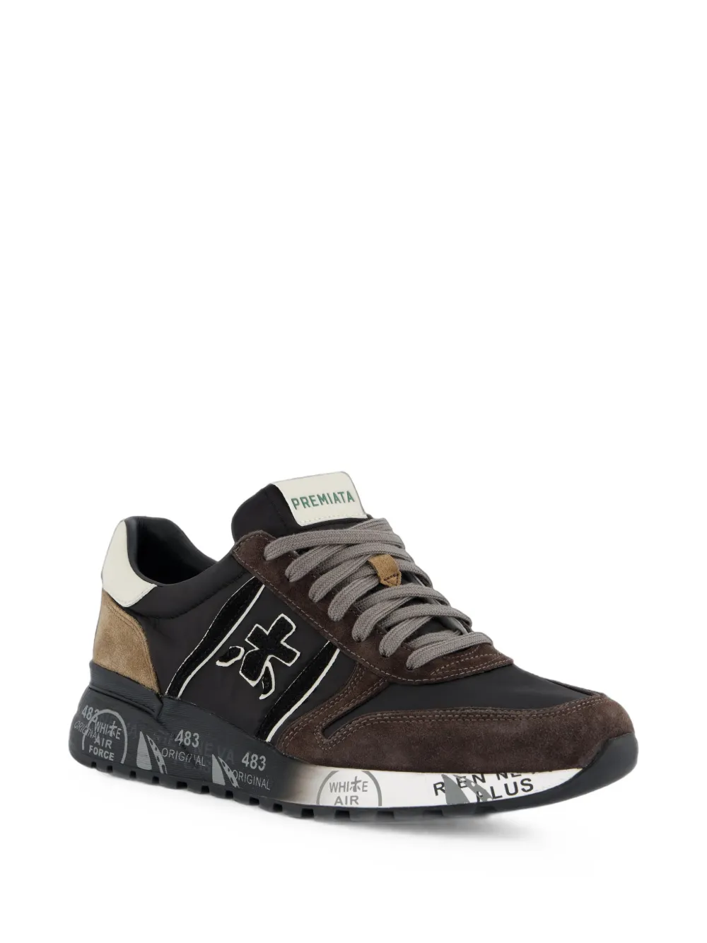 Premiata Lander 4951 sneakers Zwart