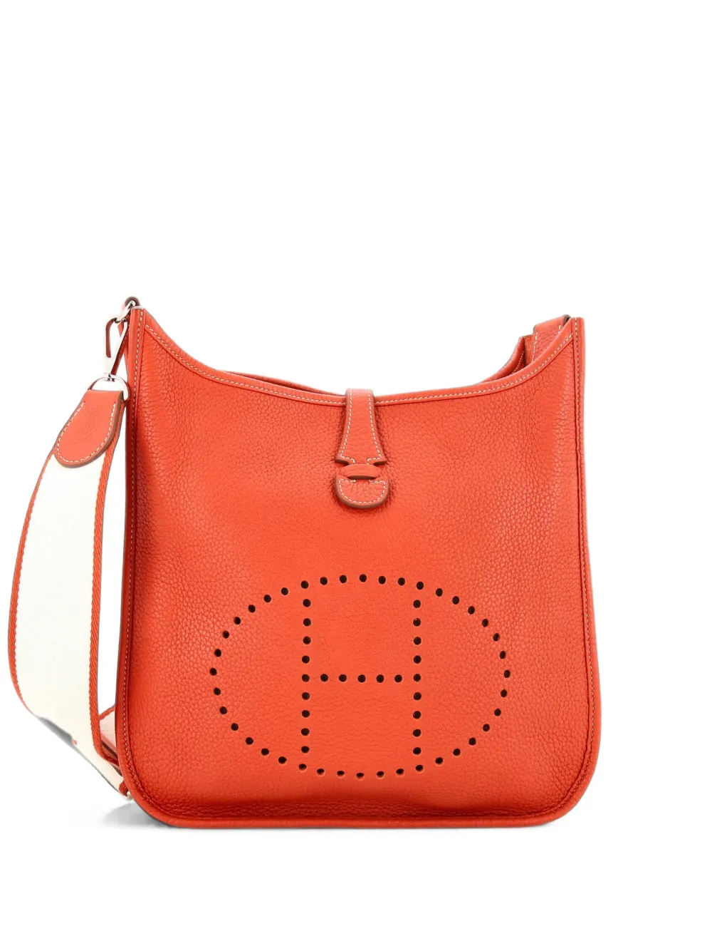Hermès Pre-Owned Evelyne Bag Gen III Clemence PM Umhängetasche - Orange