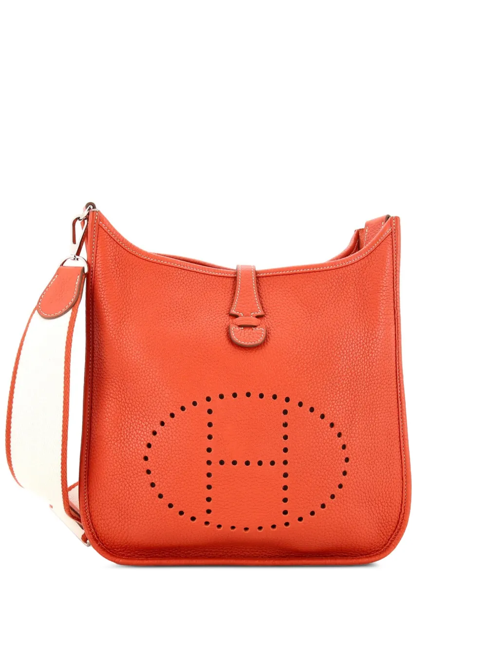 Hermès Pre-Owned Evelyne Bag Gen III Clemence PM crossbody bag - Arancione