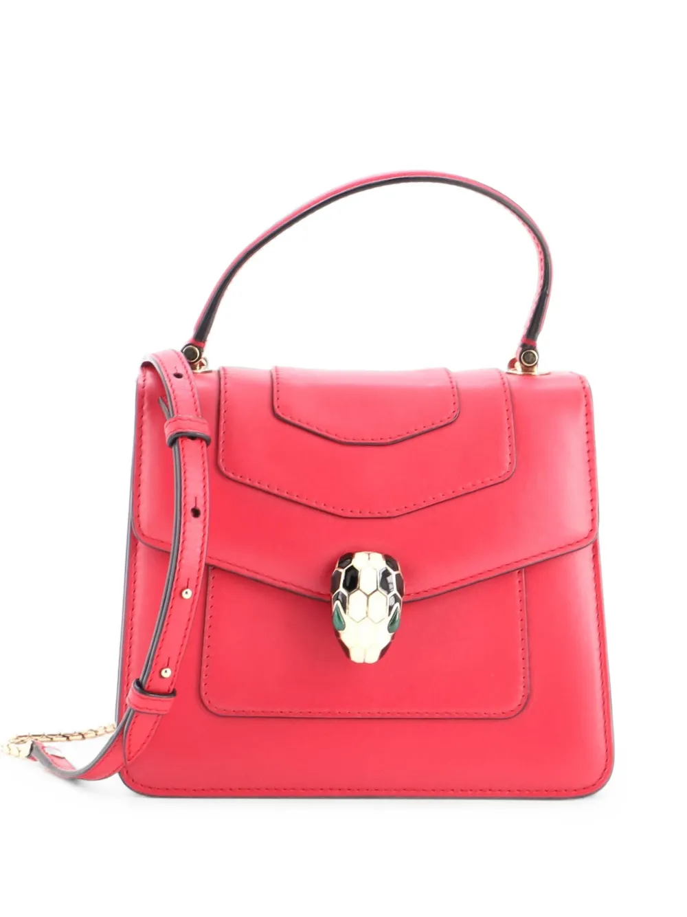 Bvlgari Pre-Owned Kleine Serpenti Forever Handtasche - Rosa