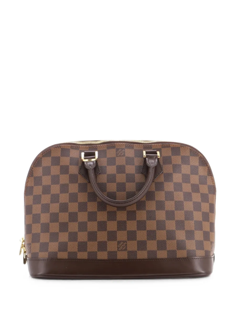 Louis Vuitton Pre-Owned Borsa a mano Alma Damier PM con tracolla - Marrone