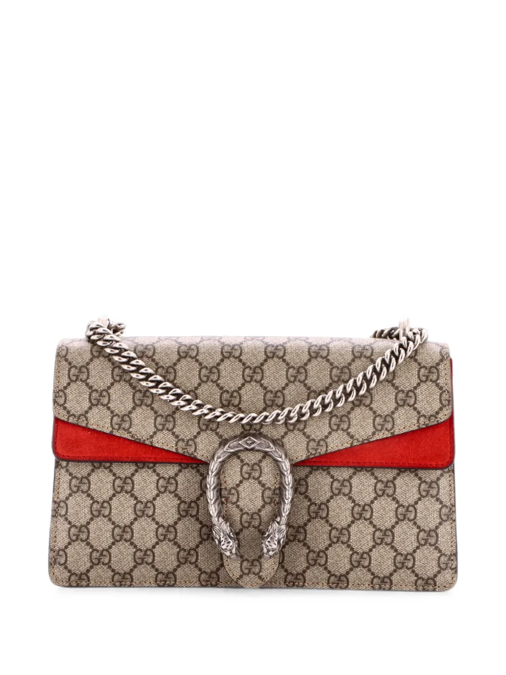Gucci Pre-Owned Dionysus Bag GG Coated Canvas Small shoulder bag - Marrone