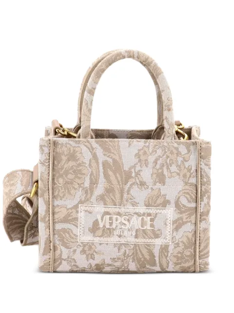 Versace Pre-Owned Athena Convertible Barocco Jacquard Small tote bag