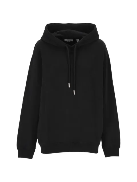 Off-White embroidered-logo drawstring hoodie