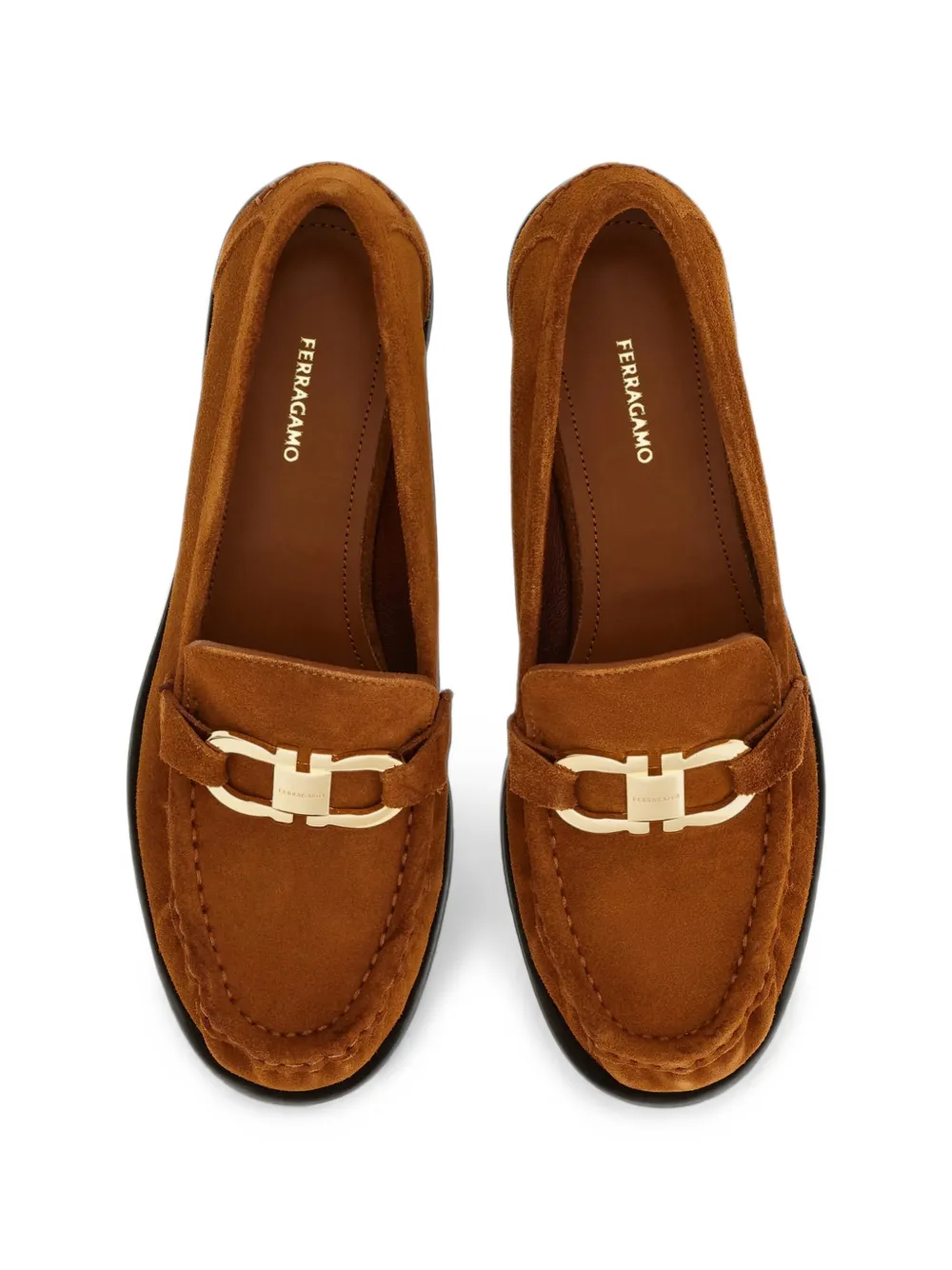 Ferragamo Gancini mocassins Bruin