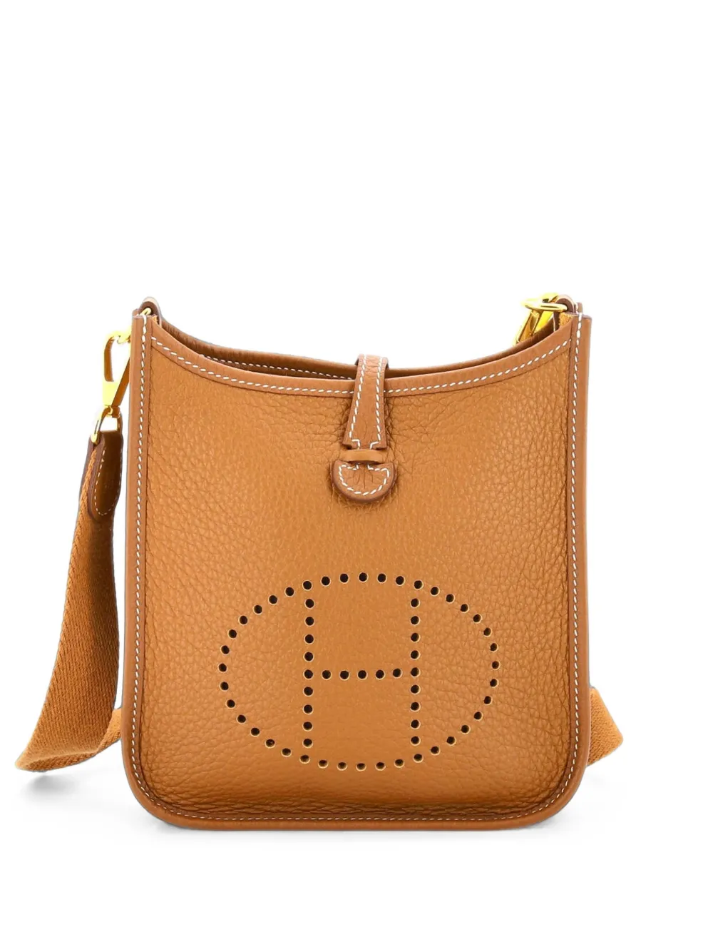 Hermès Pre-Owned Evelyne Gen III Clemence TPM Umhängetasche - Braun