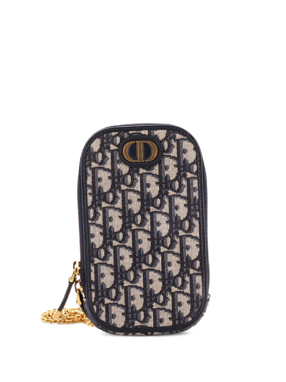 Christian Dior Pre-Owned 30 Montaigne Oblique Canvas-Umhängetasche - Blau