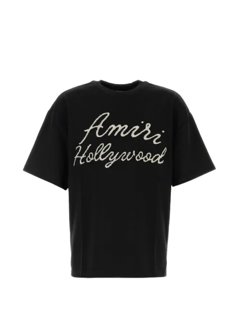 AMIRI logo-embroidered T-shirt