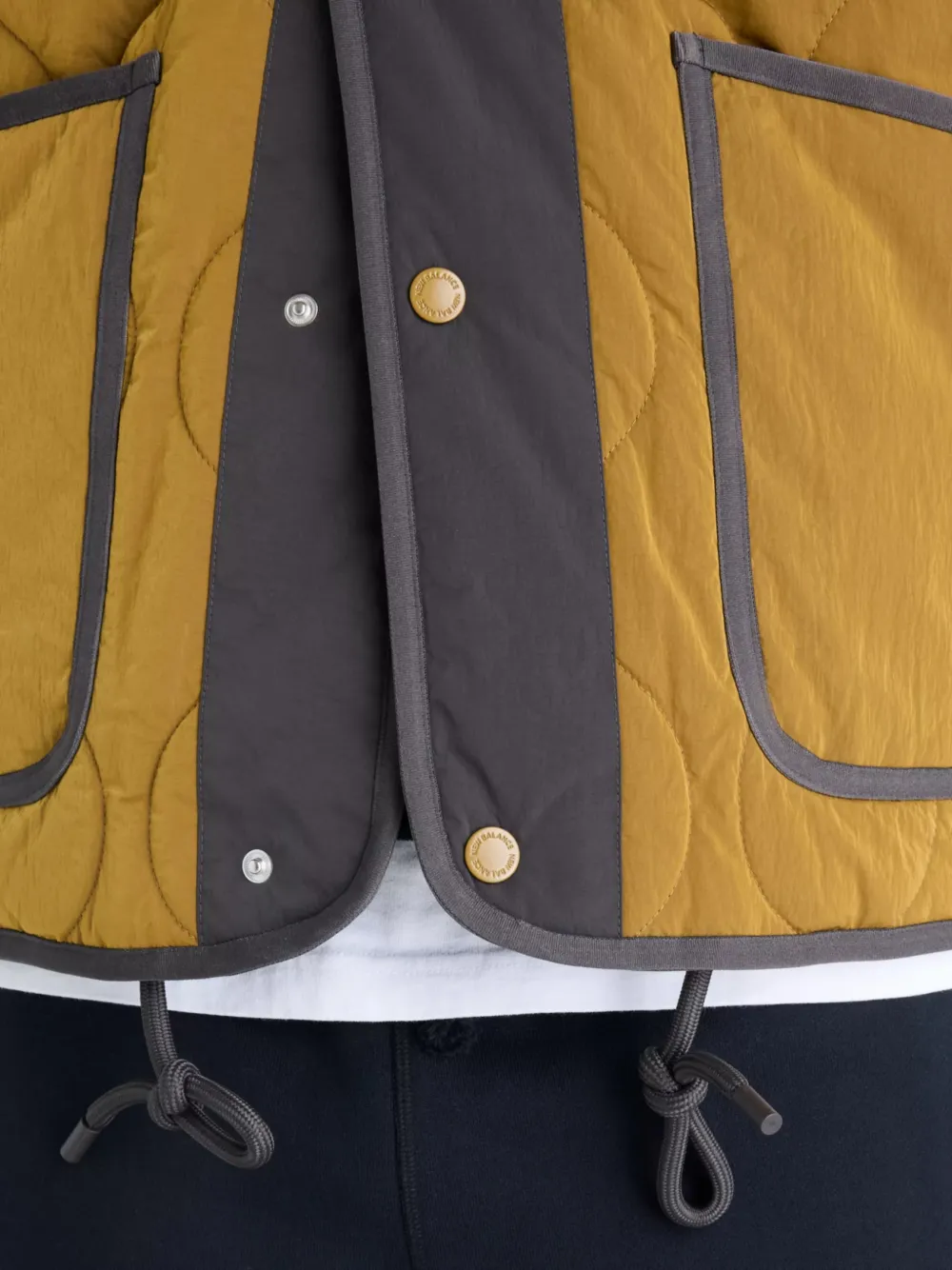 New Balance quilted bomber jacket Bruin