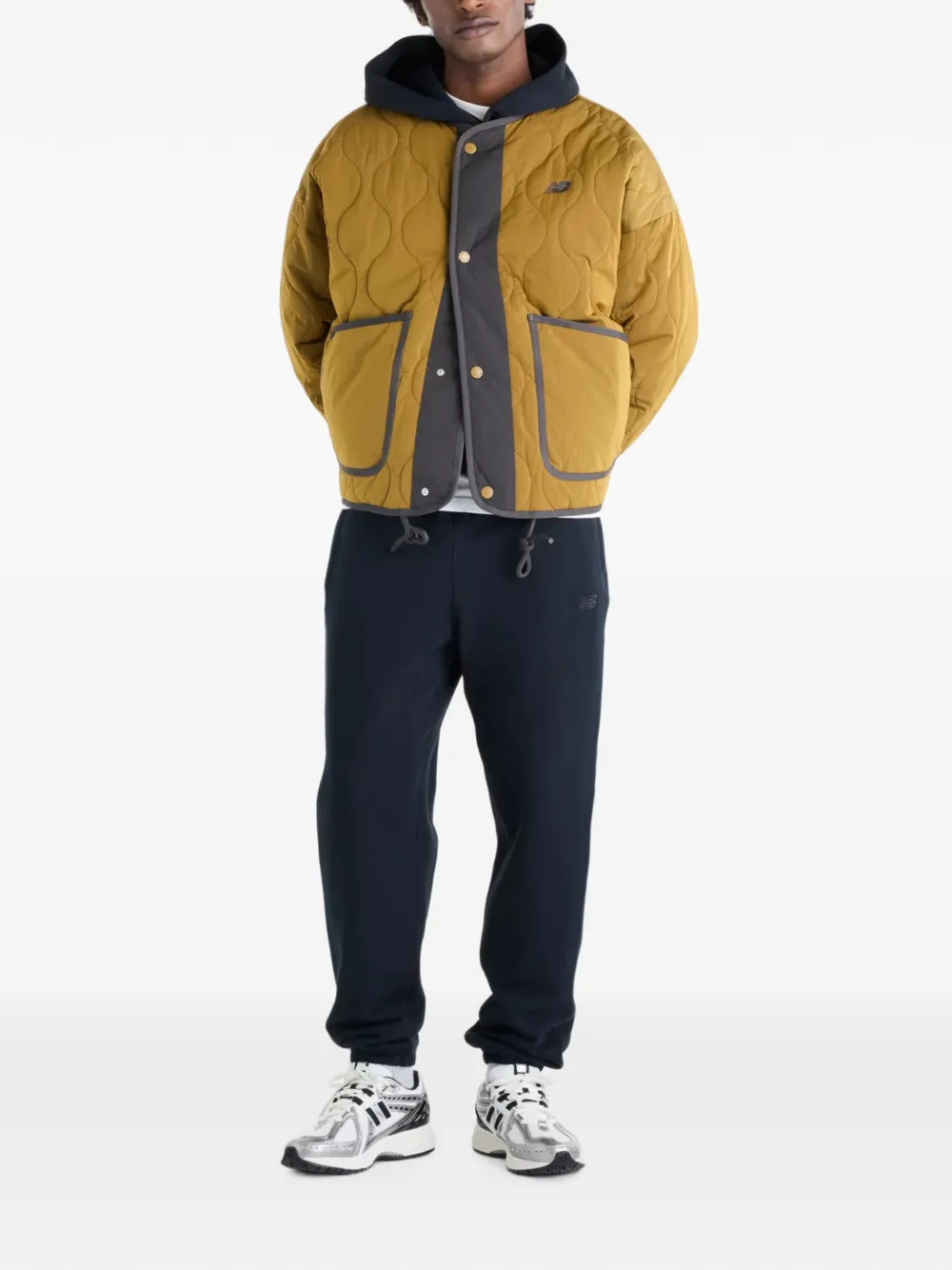 New Balance quilted bomber jacket Bruin