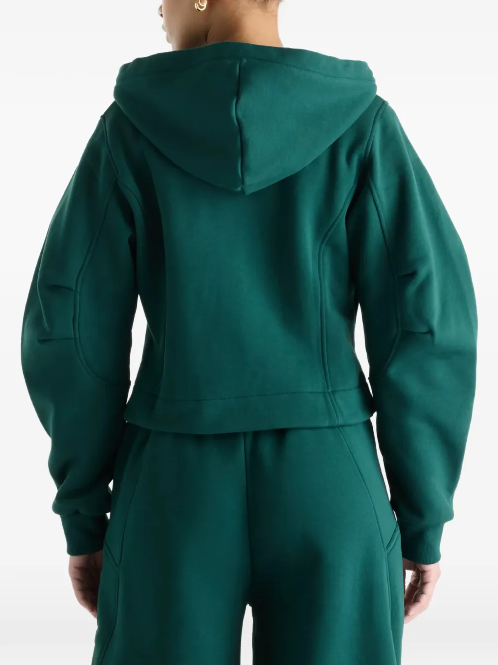 New Balance Athletics Crafted fleece hoodie Groen