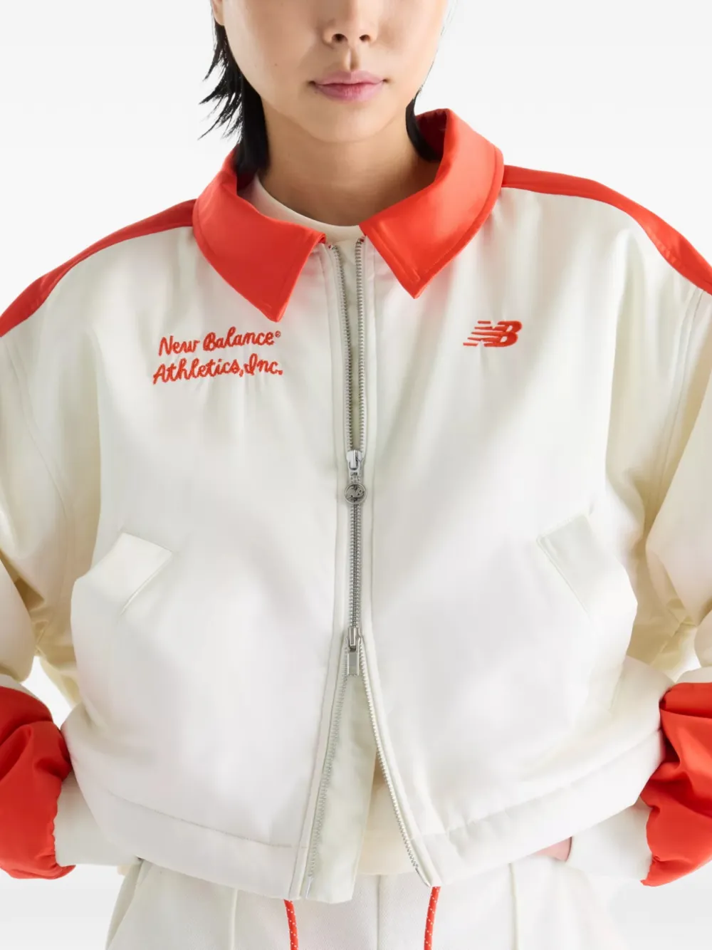 New Balance Sport Legacy Stadium jacket Beige