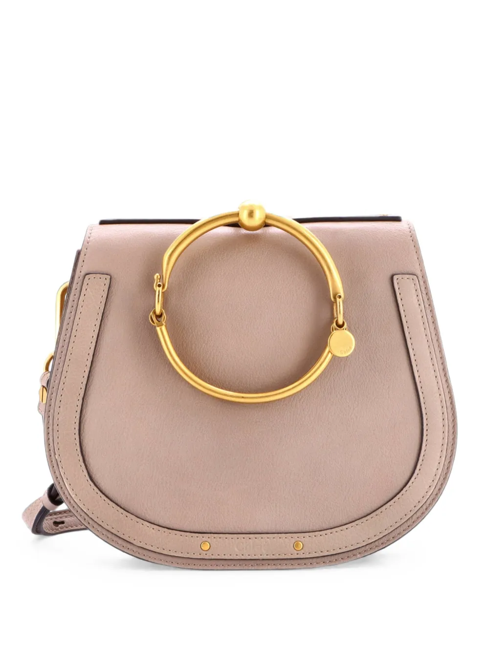 Chloé Pre-Owned Borsa a tracolla Nile media in pelle - Toni neutri