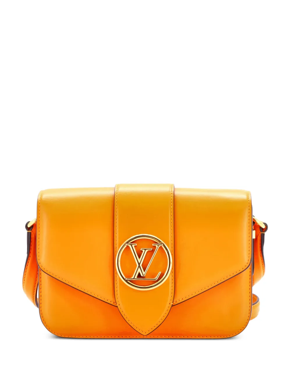 Louis Vuitton Pre-Owned Borsa a tracolla LV Pont 9 in pelle - Arancione