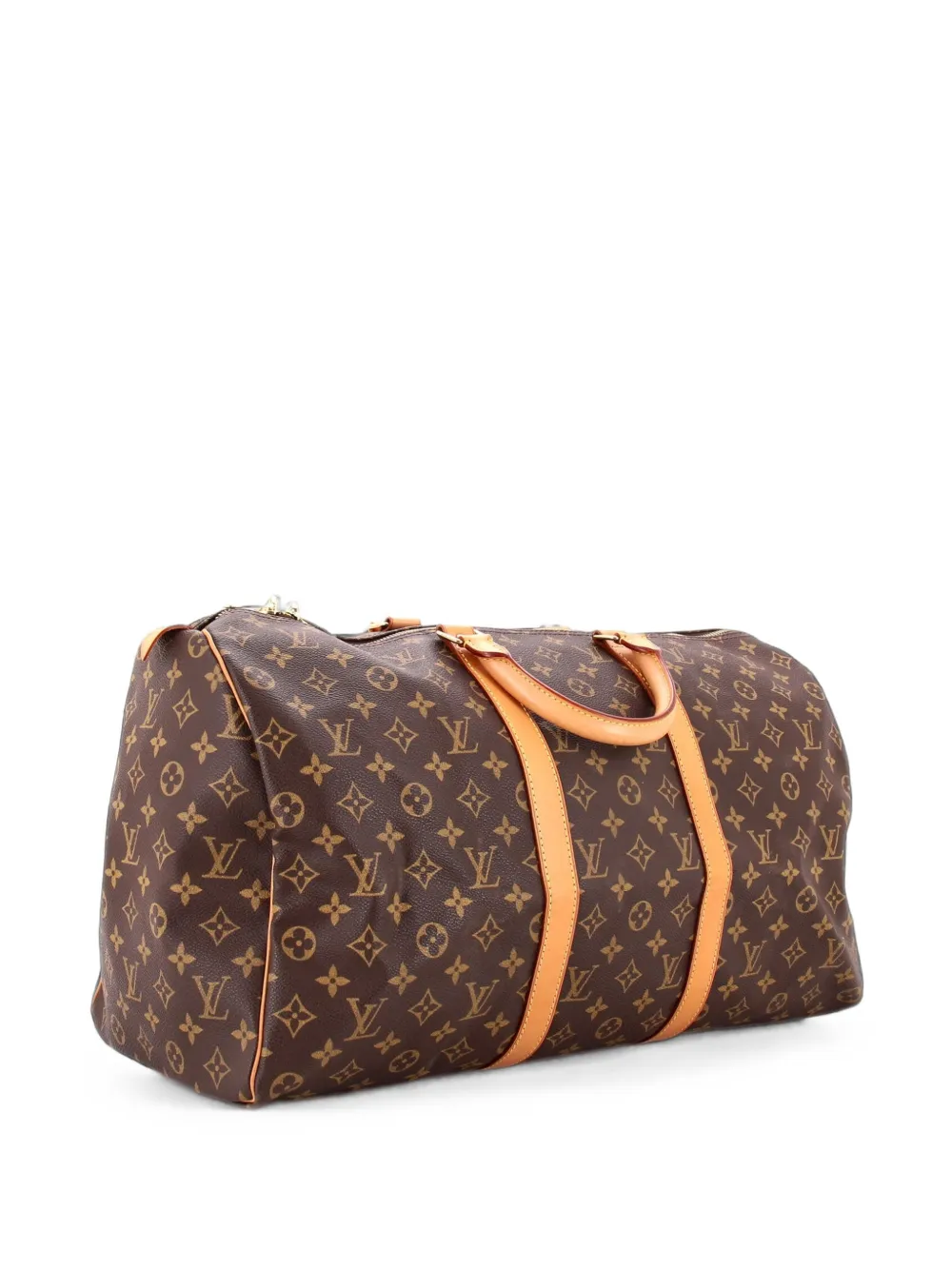 Louis Vuitton Pre-Owned Borsa da viaggio Keepall 50 in tela con monogramma - Marrone