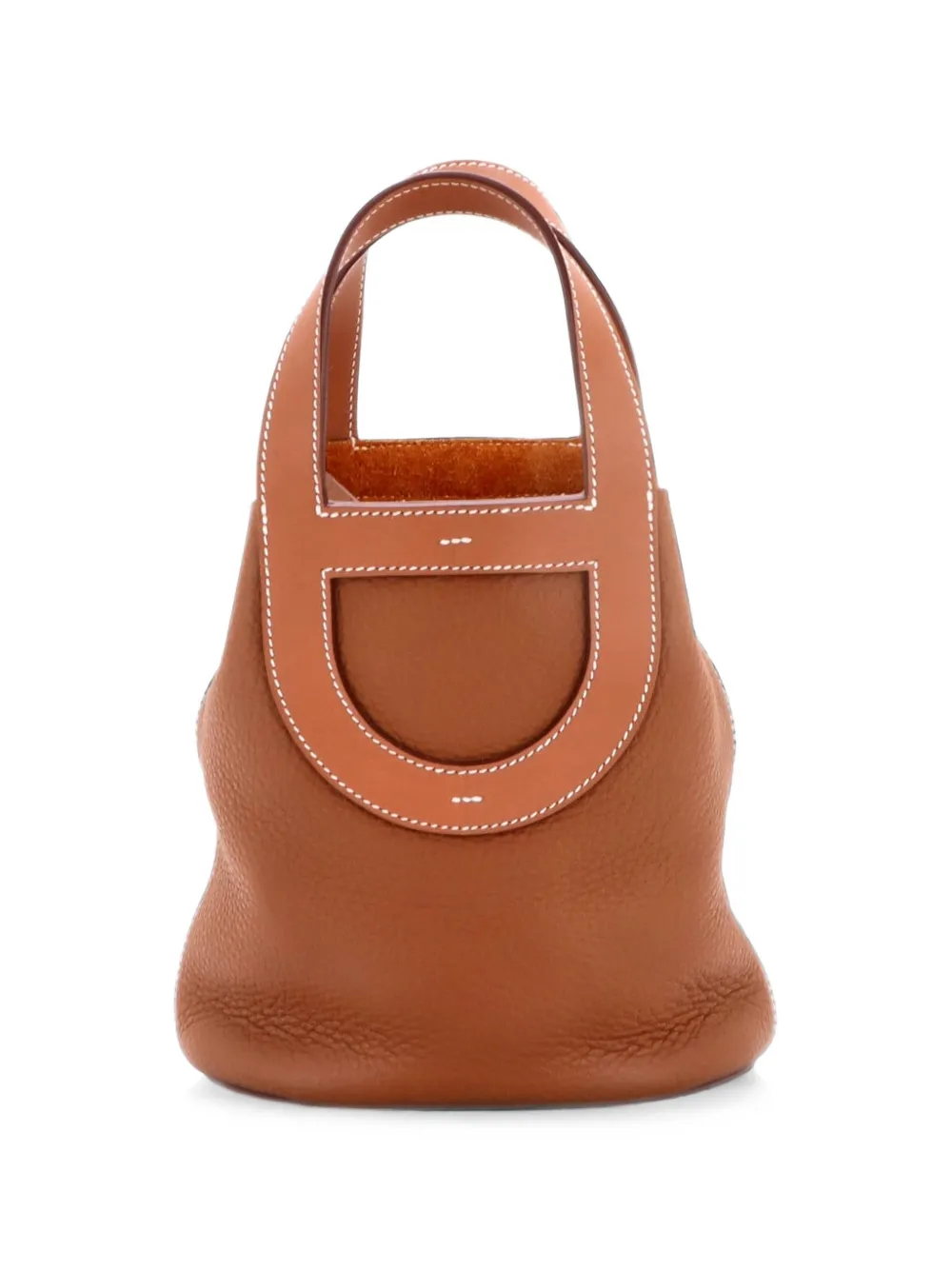 Hermès Pre-Owned In-The-Loop Clemence with Swift Beuteltasche 18cm - Braun