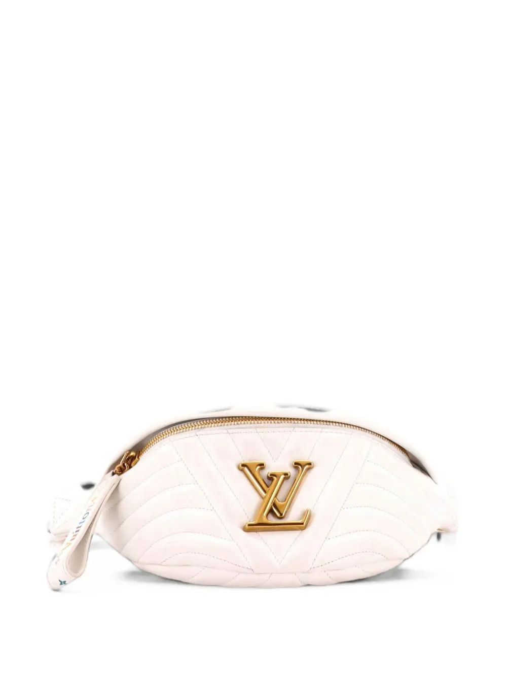 Louis Vuitton Pre-Owned New Wave Bumbag Quilted Leather belt bag - Bianco