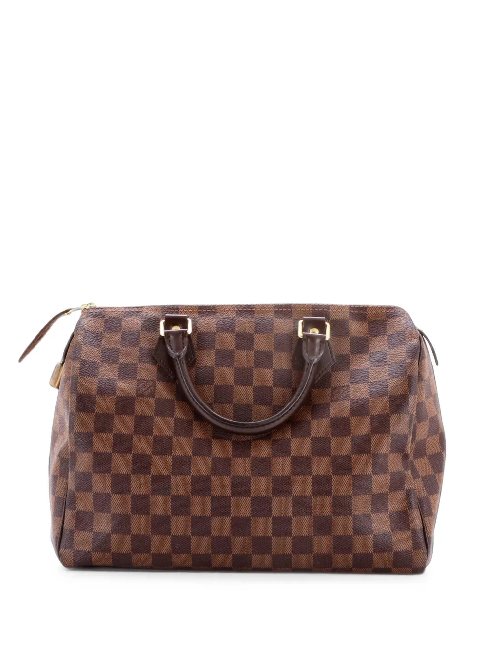 Louis Vuitton Pre-Owned Speedy Damier Satchel-Tasche 30cm - Braun