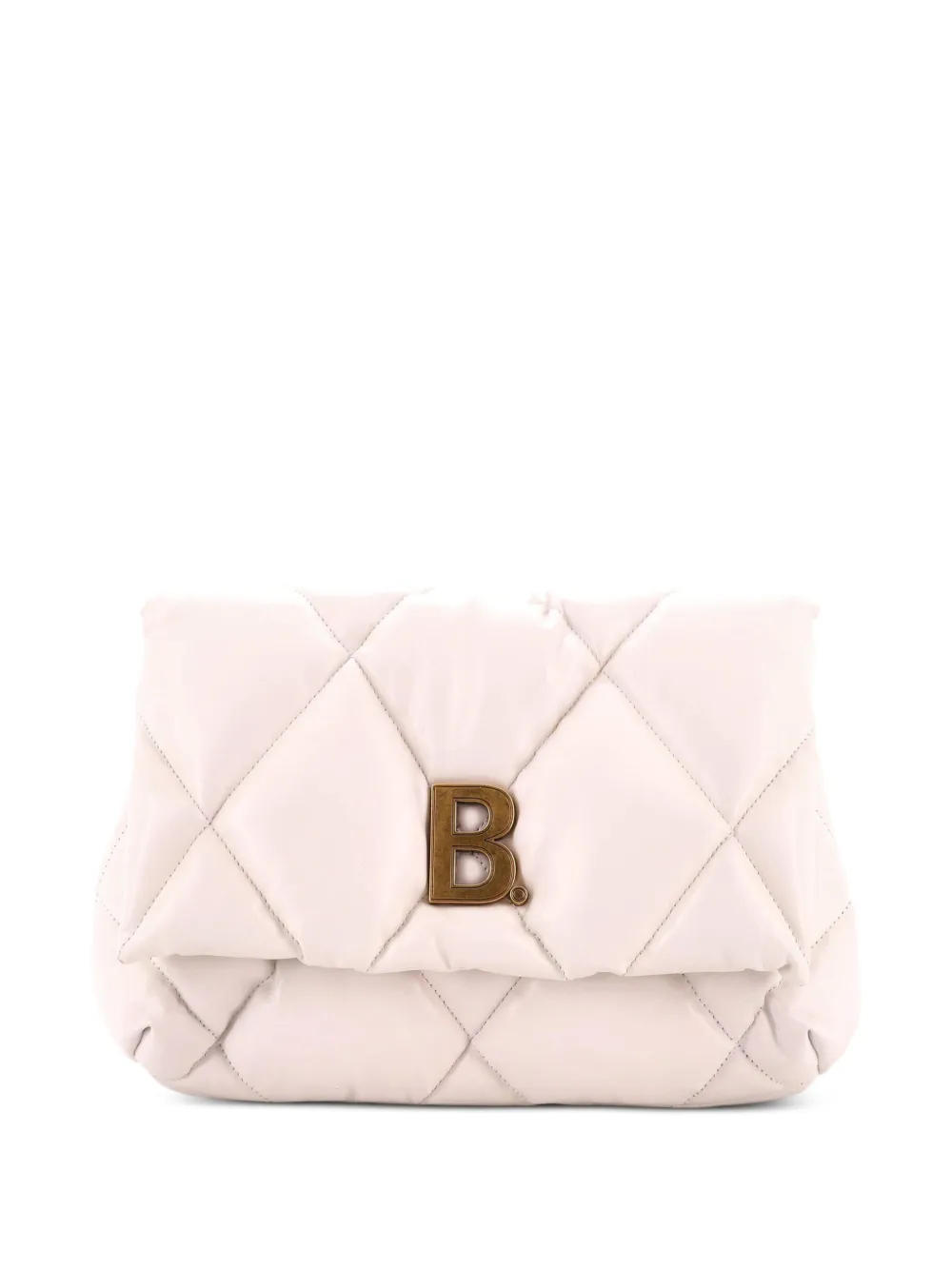 Balenciaga Pre-Owned Clutch Touch media trapuntata - Bianco