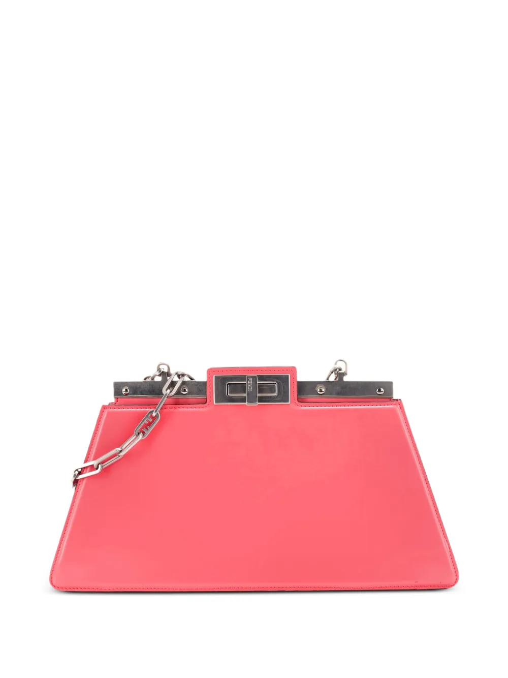 Fendi Pre-Owned Mittelgroße Peekaboo Cut Bag Schultertasche - Rosa