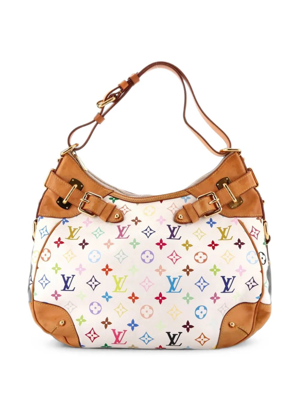 Louis Vuitton Pre-Owned Greta Handbag Monogram Multicolor hobo bag - Weiß