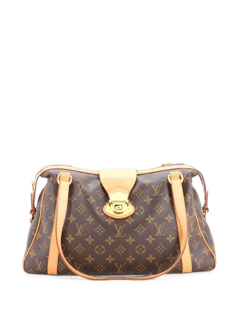 Louis Vuitton Pre-Owned Stresa Handbag Monogram Canvas GM shoulder bag - Marrone