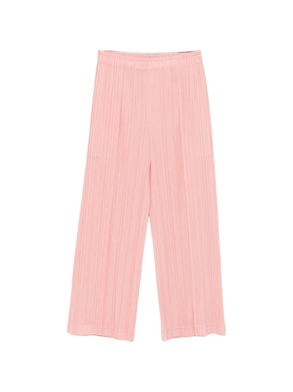 Pleats Please Issey Miyake pleated straight-leg trousers - Rosa