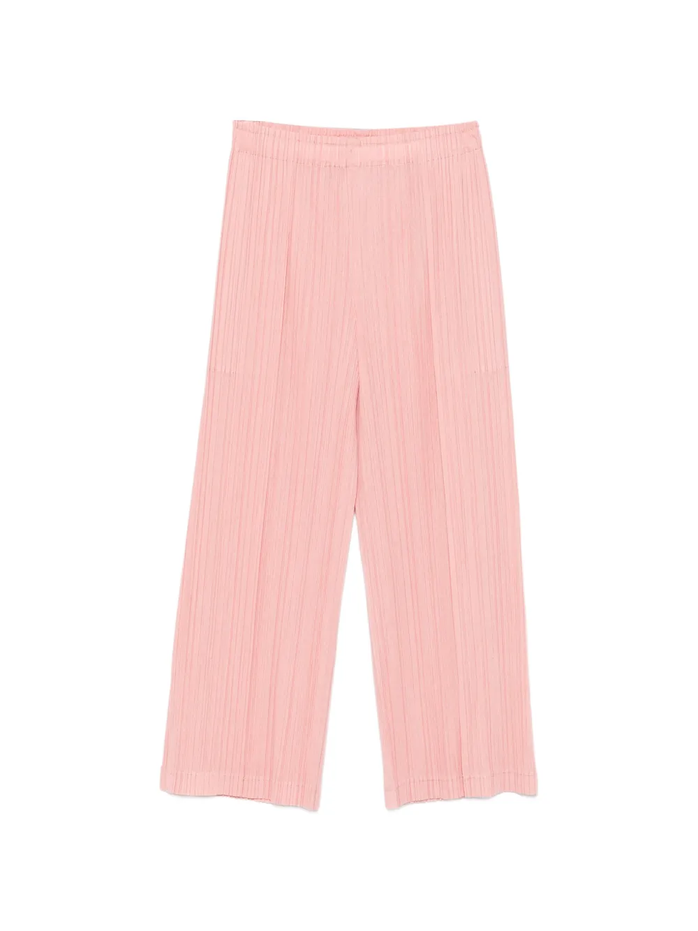 Pleats Please Issey Miyake pleated straight-leg trousers - Rosa