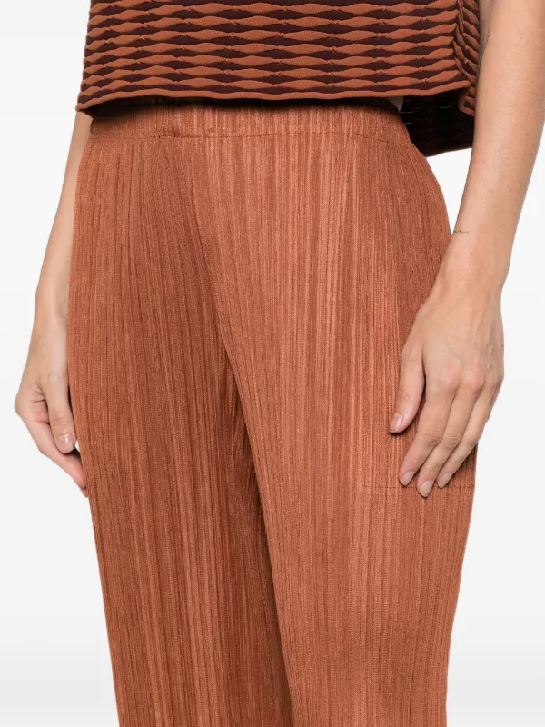 Pleats Please Issey Miyake Pleats Please Trousers | ブラウン